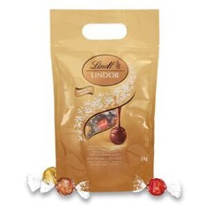Lindor Assorted - čokoládové pralinky - mix druhů, 1000 g